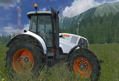 Claas Axion 830 SKIN v1.0 Weiss