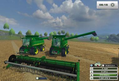 John Deere 9750sts multi fruit