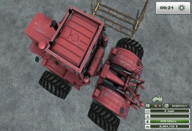 Kirovets K-701 Dunkelrot