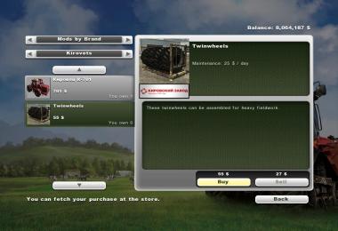 Kirovets K-701 Dunkelrot