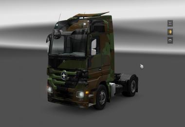 Mercedes Actros Camo Skin