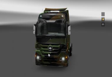 Mercedes Actros Camo Skin