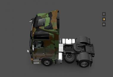 Mercedes Actros Camo Skin