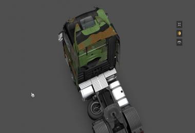 Mercedes Actros Camo Skin