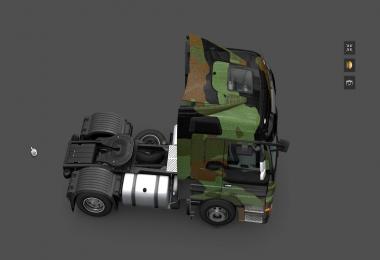 Mercedes Actros Camo Skin