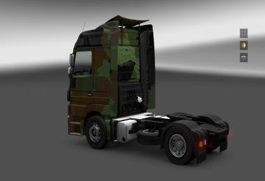 Mercedes Actros Camo Skin
