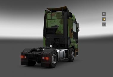 Mercedes Actros Camo Skin