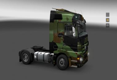 Mercedes Actros Camo Skin