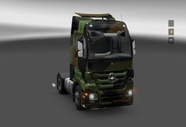 Mercedes Actros Camo Skin