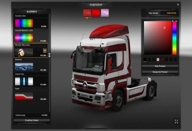 Metallic Mercedes Skin