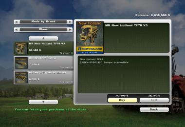 MR New Holland TF78 Tls V3