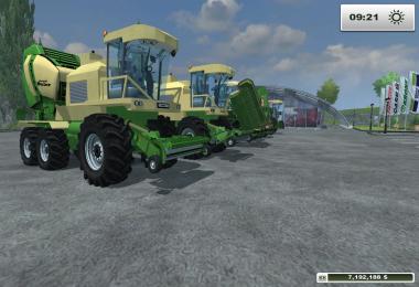 Packs 6 machines fictif krone