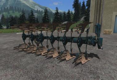 Rabe Werk 6 furrow plow v1.0