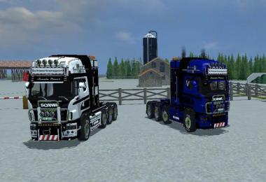 SCANIA 560 heavy duty v2.0 Weissgrau