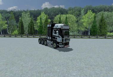 SCANIA 560 heavy duty v2.0 Weissgrau