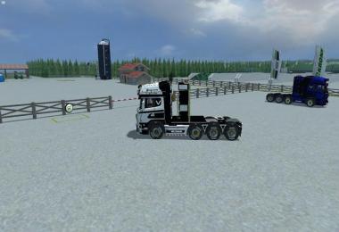 SCANIA 560 heavy duty v2.0 Weissgrau