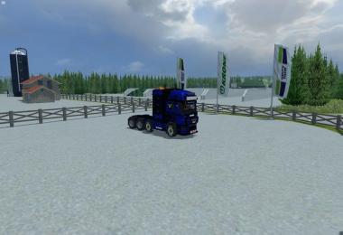 SCANIA 560 heavy duty v2.0 Weissgrau