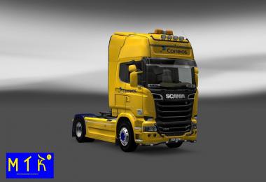 Scania Streamline-Volvo FH16 Classic Correios New