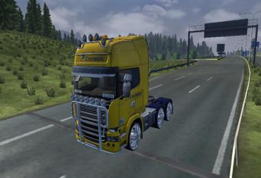 Scania Streamline-Volvo FH16 Classic Correios New