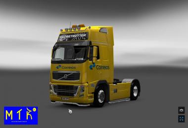 Scania Streamline-Volvo FH16 Classic Correios New