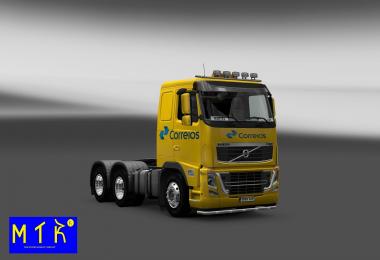 Scania Streamline-Volvo FH16 Classic Correios New