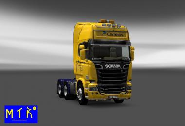 Scania Streamline-Volvo FH16 Classic Correios New