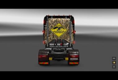 Scania T Duck Dynasty Skin