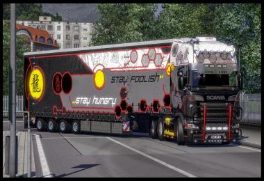 Scania Truck Show R2009 + Trailer Skin