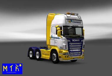 Skin Scania Correios New