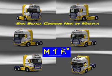 Skin Scania Correios New