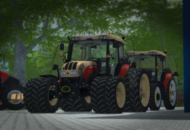 Steyr Kompakt 4095 in colors of Jubilaums Edition