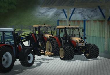 Steyr Kompakt 4095 in colors of Jubilaums Edition