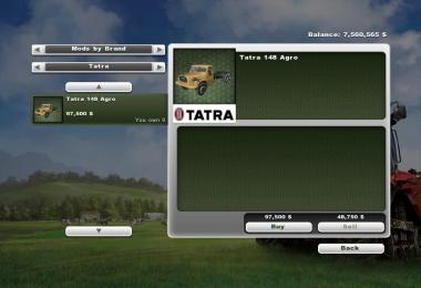 Tatra 148 Agro Pack More Realistic
