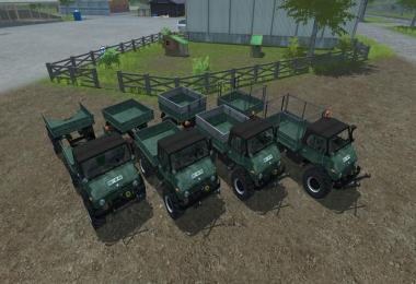 Unimog 84 Series 406 Top Trailers v1.1 Forst