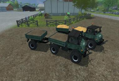 Unimog 84 Series 406 Top Trailers v1.1 Forst