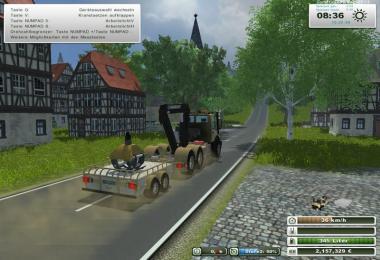 Unimog crane devices Trailer v1.0