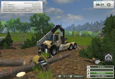 Unimog crane devices Trailer v1.0