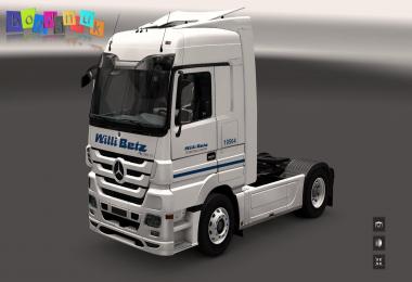 Willi Betz Skin Pack Mercedes-Benz MP3