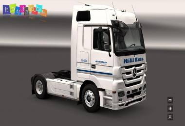 Willi Betz Skin Pack Mercedes-Benz MP3