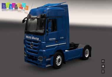 Willi Betz Skin Pack Mercedes-Benz MP3