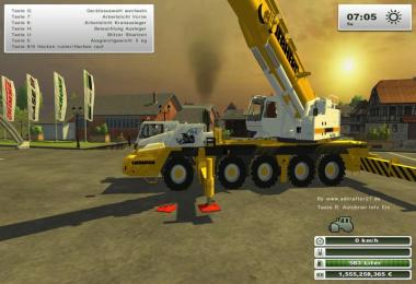 Autokran Liebherr Hebegestell v1.0 Final