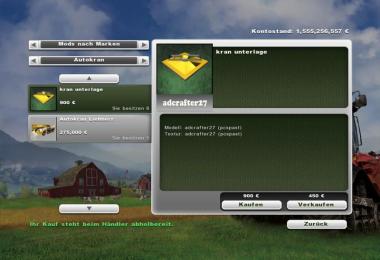 Autokran Liebherr Hebegestell v1.0 Final