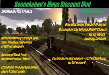 Bennekeben's Mega Discount Mod v1.4