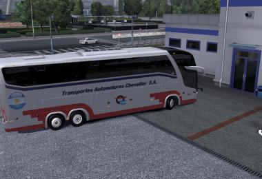 Bus G7 1600 LD 6x2 & Skinpack v1.12.1