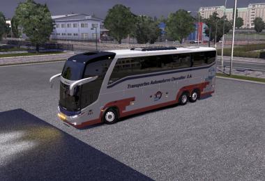 Bus G7 1600 LD 6x2 & Skinpack v1.12.1