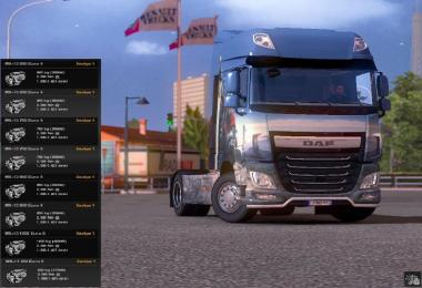 DAF XF Euro 6 Engine Options