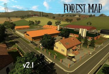 Forest Map v2.1 mod chopped