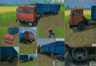 Kamaz 5410 & OdAZ 9370