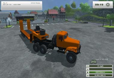 KrAZ 255 and CzMZAP 9990 v1.0 [MP]