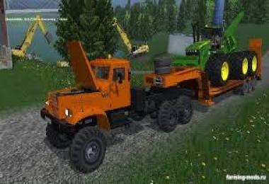 KrAZ 255 and CzMZAP 9990 v1.0 [MP]